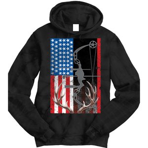 American Hunter USA Flag Tie Dye Hoodie