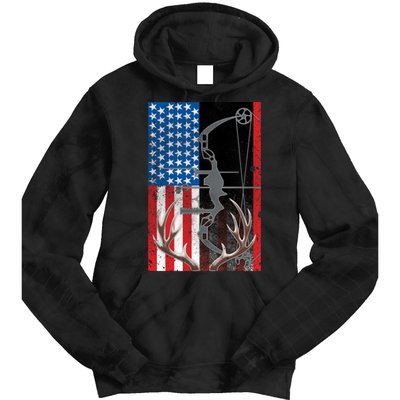 American Hunter USA Flag Tie Dye Hoodie