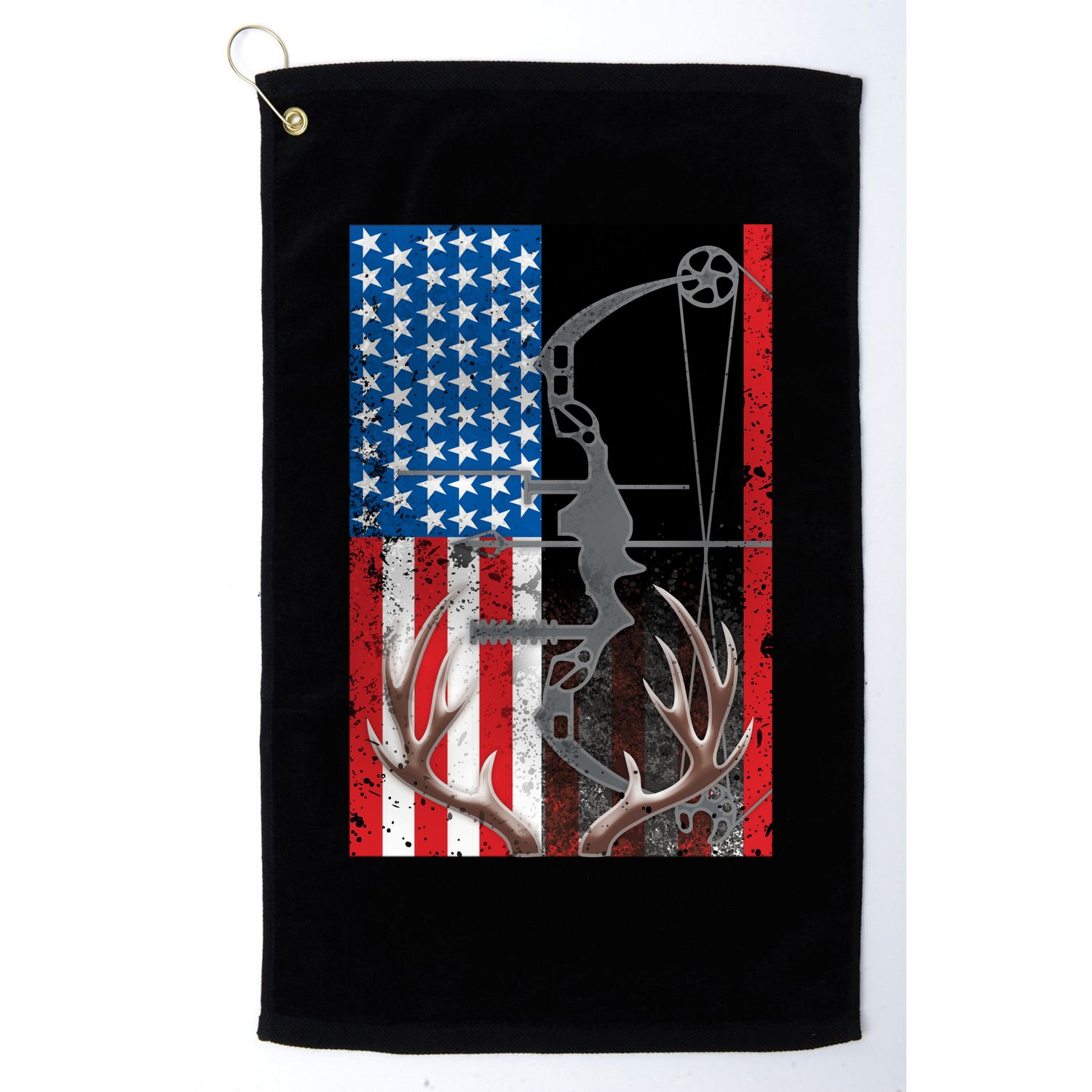 American Hunter USA Flag Golf Towel