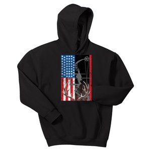 American Hunter USA Flag Kids Hoodie