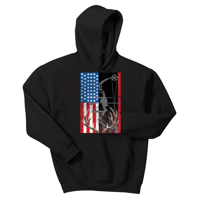 American Hunter USA Flag Kids Hoodie