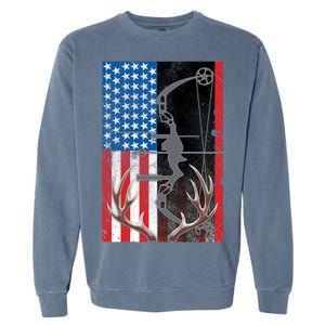 American Hunter USA Flag Garment-Dyed Sweatshirt