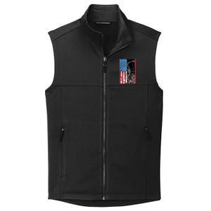 American Hunter USA Flag Collective Smooth Fleece Vest