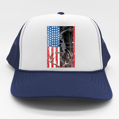 American Hunter USA Flag Trucker Hat