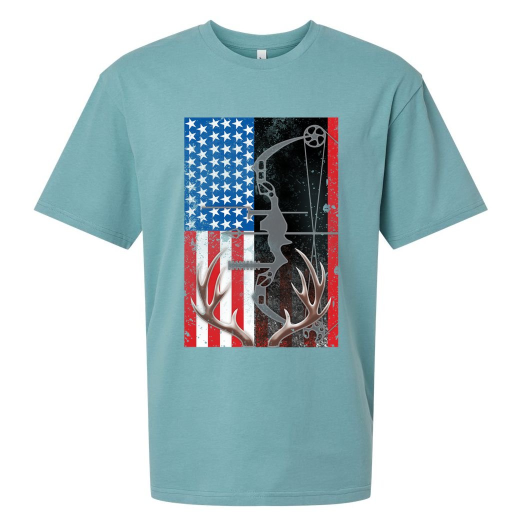 American Hunter USA Flag Sueded Cloud Jersey T-Shirt