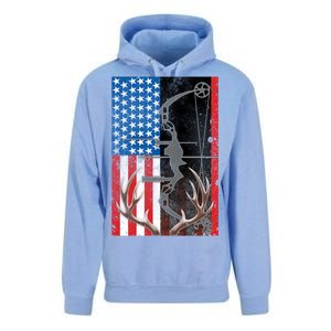 American Hunter USA Flag Unisex Surf Hoodie