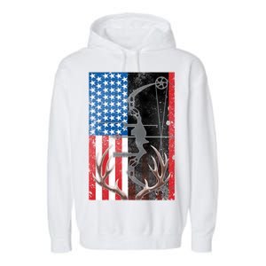 American Hunter USA Flag Garment-Dyed Fleece Hoodie