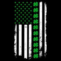 American Irish Clover Flag St. Patrick's Day  Backpack