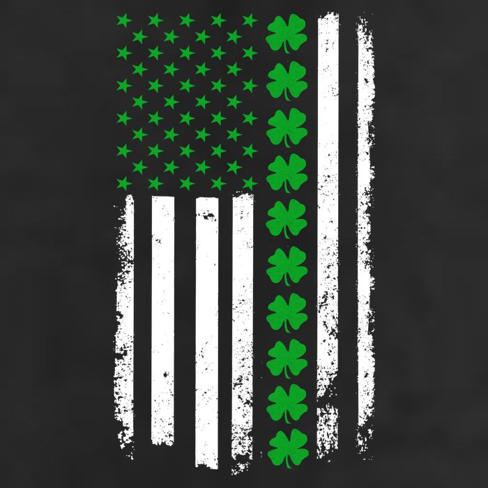 American Irish Clover Flag St. Patrick's Day  15oz Campfire Ceramic Mug