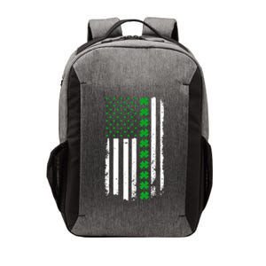 American Irish Clover Flag St. Patrick's Day  Vector Backpack