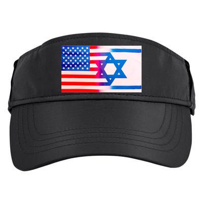 American Israel Flag Adult Drive Performance Visor