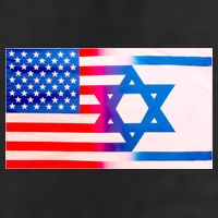 American Israel Flag Hat