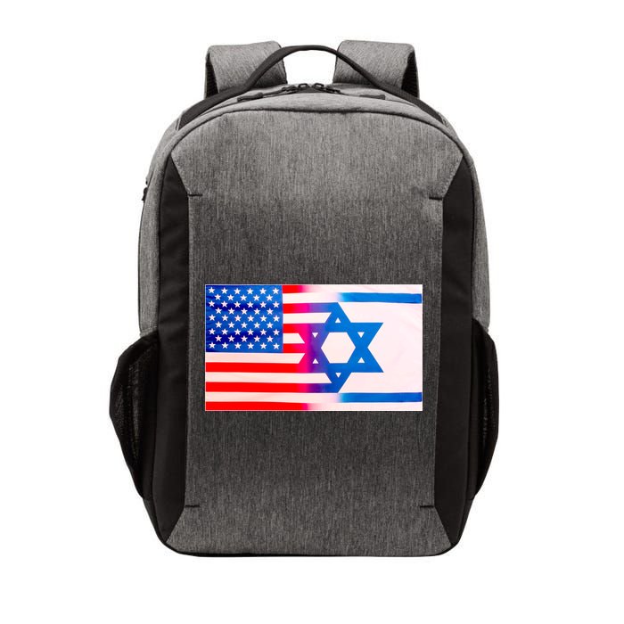 American Israel Flag Vector Backpack