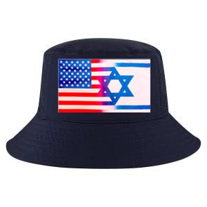 American Israel Flag Cool Comfort Performance Bucket Hat