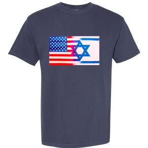 American Israel Flag Garment-Dyed Heavyweight T-Shirt