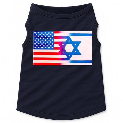 American Israel Flag Doggie Tank