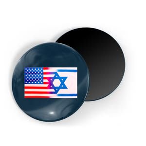 American Israel Flag Magnet