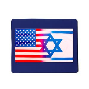 American Israel Flag Mousepad