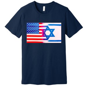 American Israel Flag Premium T-Shirt