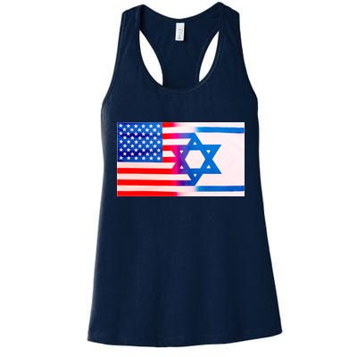 American Israel Flag Womens Tank Top