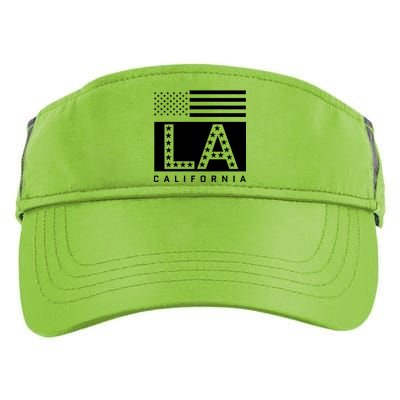 American LA California State Flag Adult Drive Performance Visor