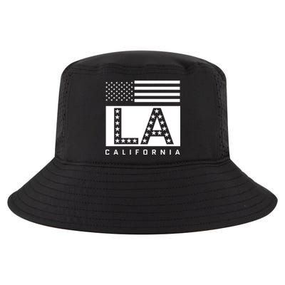 American LA California State Flag Cool Comfort Performance Bucket Hat