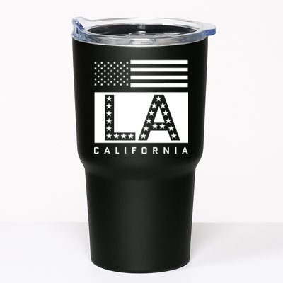 American LA California State Flag Tumbler