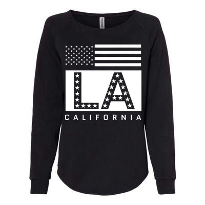 American LA California State Flag Womens California Wash Sweatshirt