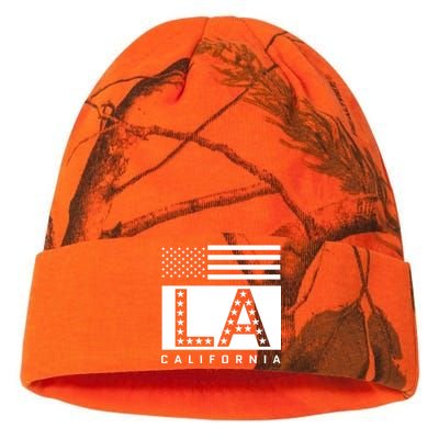 American LA California State Flag Kati Licensed 12" Camo Beanie