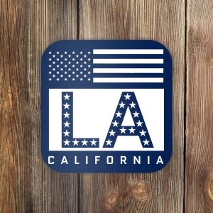 American LA California State Flag Coaster