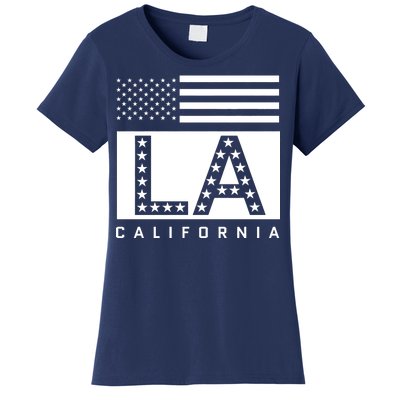 American LA California State Flag Women's T-Shirt