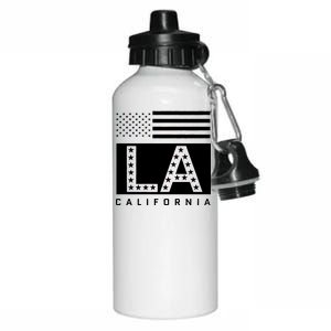 American LA California State Flag Aluminum Water Bottle