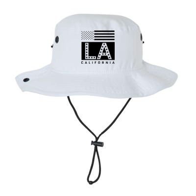 American LA California State Flag Legacy Cool Fit Booney Bucket Hat