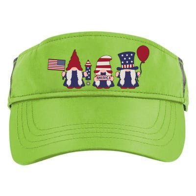 American Lawn Gnomes USA Go America Adult Drive Performance Visor