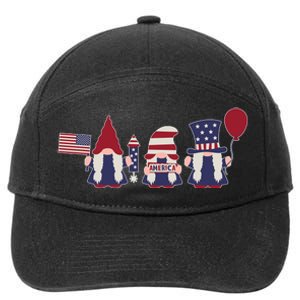 American Lawn Gnomes USA Go America 7-Panel Snapback Hat