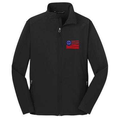 American League Baseball Flag Core Soft Shell Jacket