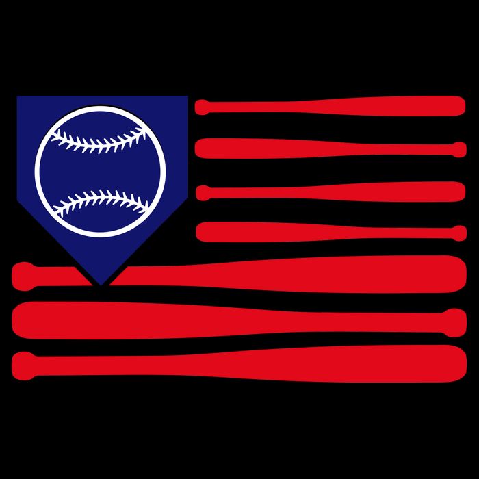 American League Baseball Flag Zip Tote Bag