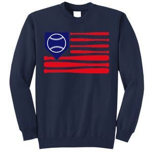 American League Baseball Flag Tall Sweatshirt