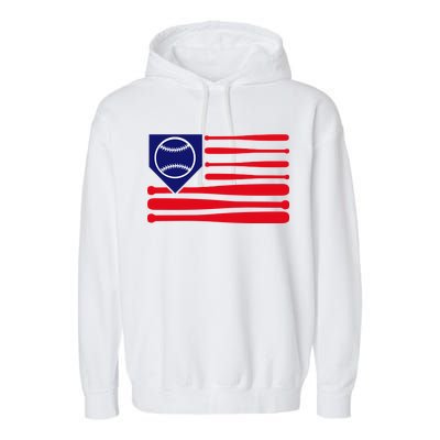 American League Baseball Flag Garment-Dyed Fleece Hoodie