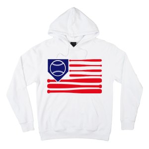 American League Baseball Flag Hoodie