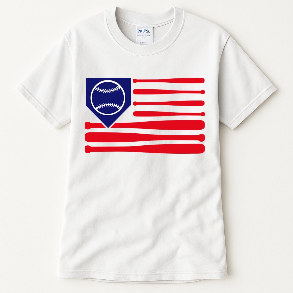 American League Baseball Flag Tall T-Shirt
