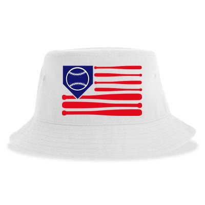 American League Baseball Flag Sustainable Bucket Hat