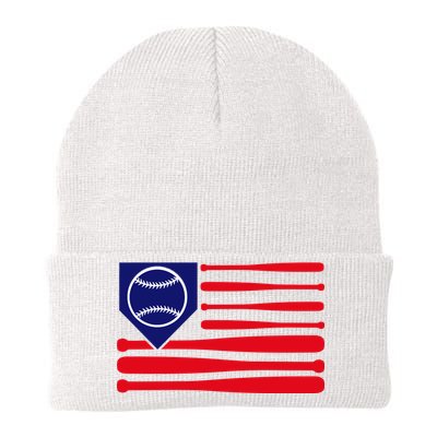 American League Baseball Flag Knit Cap Winter Beanie