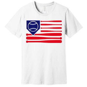 American League Baseball Flag Premium T-Shirt