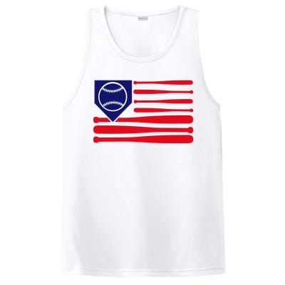 American League Baseball Flag PosiCharge Competitor Tank