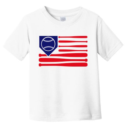 American League Baseball Flag Toddler T-Shirt