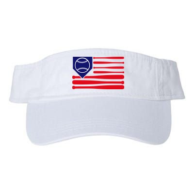 American League Baseball Flag Visor