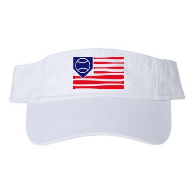 American League Baseball Flag Valucap Bio-Washed Visor