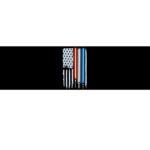 American Lightsaber Flag Bumper Sticker