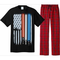 American Lightsaber Flag Pajama Set